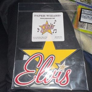 Paper Wizard Elvis star  Die Cut New-Sealed